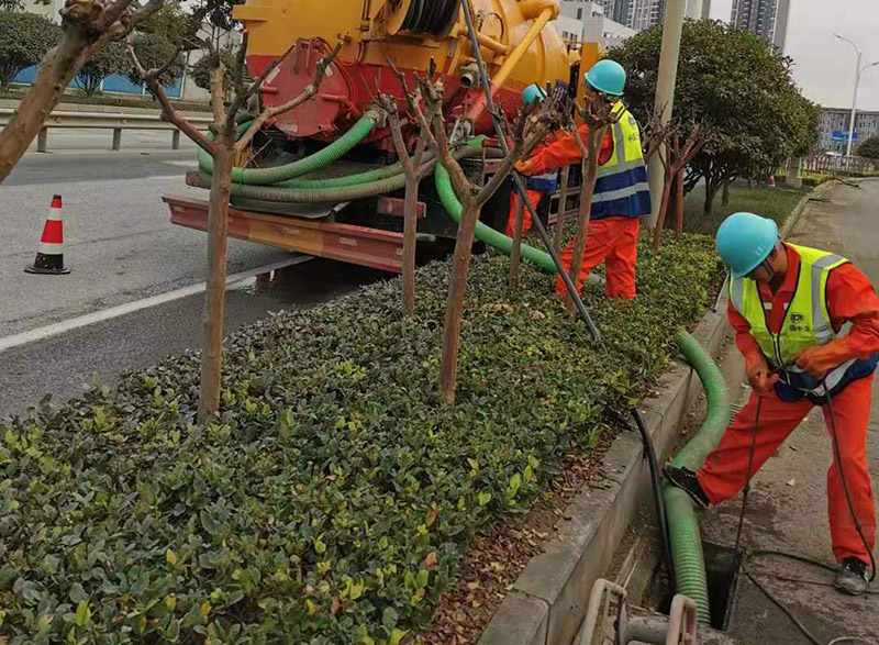 北安市政管道清淤